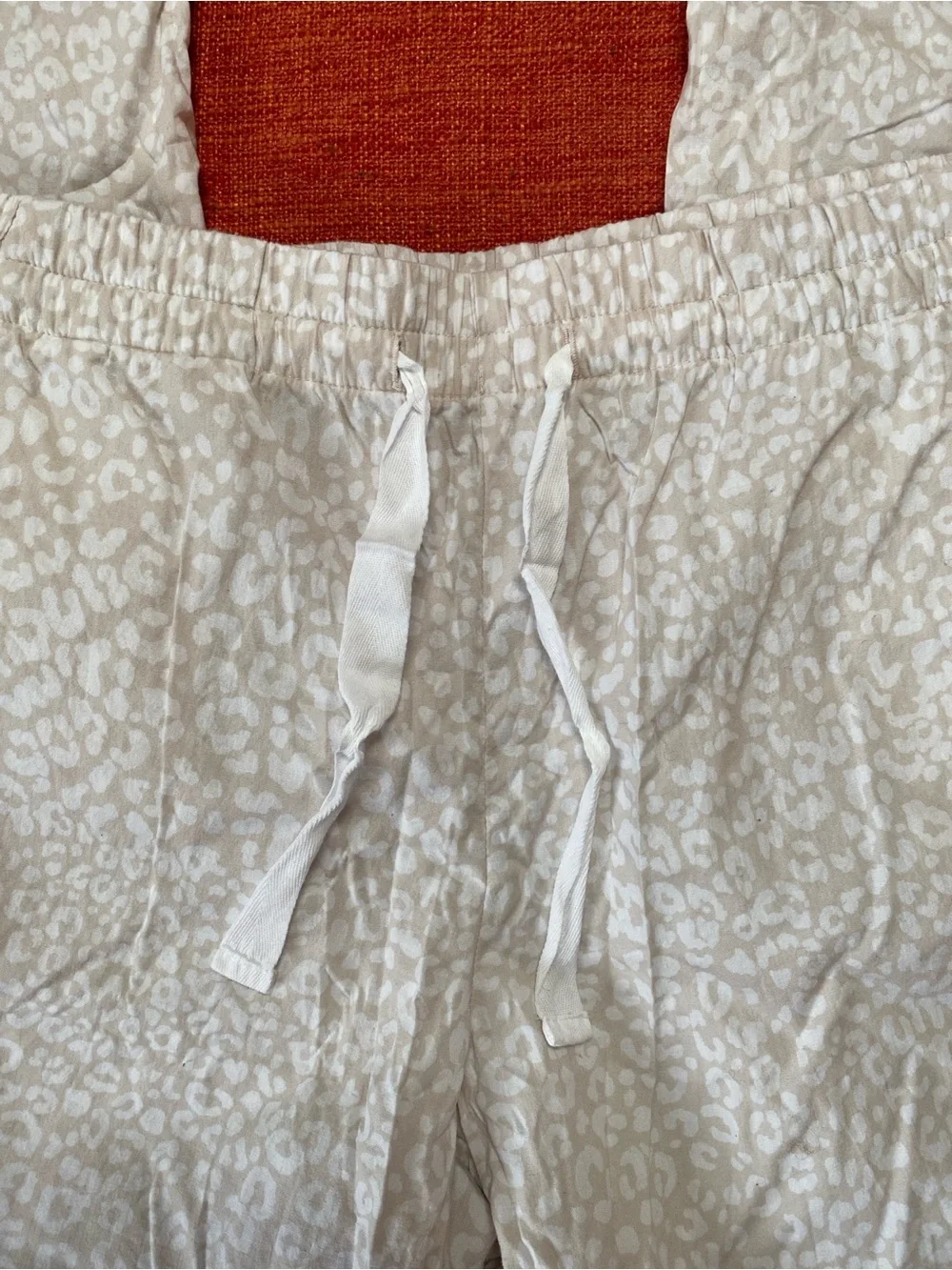 Love by GAP Neutral Animal Leopard Print Cotton Pajama Pants Bottom